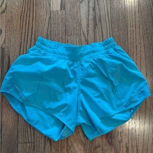 Lululemon Hottie Hot Short 4” Turquoise